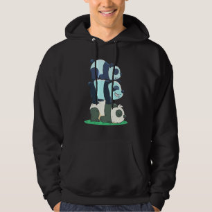 Sudadera Sleepy Forest Animal Chino Wildlife Panda Bear