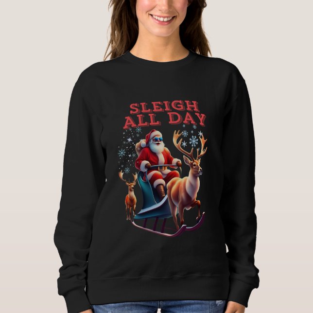 Sudadera Sleigh All Day (Anverso)