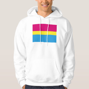 Sudadera SlipperyJoe bandera pansexual del orgullo amarillo