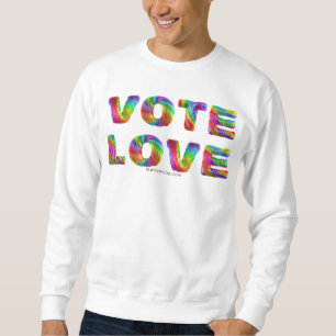 Sudadera SlipperyJoe vota por la igualdad de amor los regal