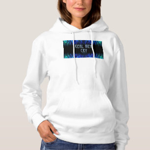 Sudadera SlipperyJoe's hombres de verdad lloran lágrimas em