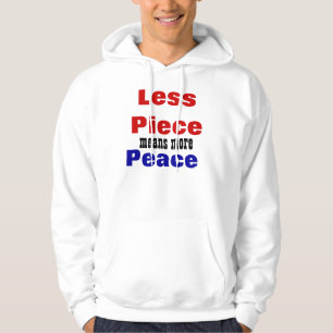 Sudadera Slogan de control de armas