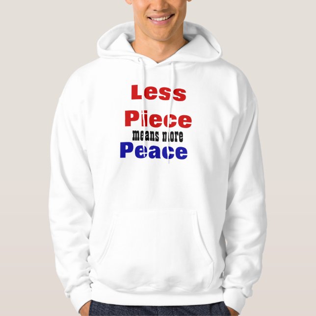 Sudadera Slogan de control de armas (Anverso)