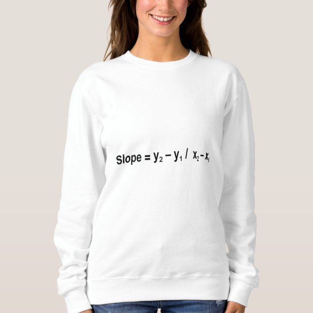 Sudadera Slope Formula Math Mathematical Physics (Anverso)
