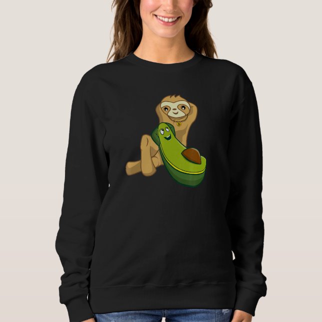 Sudadera Sloth Aguacate Chillin Relaxing (Anverso)