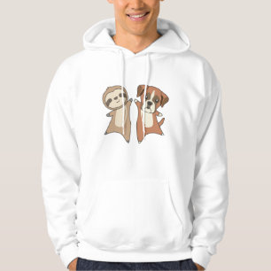 Sudadera Sloth Boxer Dog Animal Avers Niños