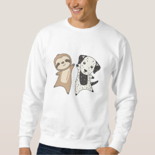 Sudadera Sloth Dalmatian Dog Animal Avers for Children