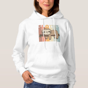 Sudadera Sloth Funny Relajado Sweet Animals Vintage