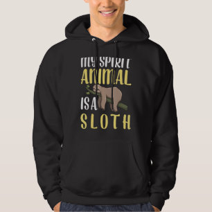 Sudadera Sloth is my Spirit Animal Gracioso artículo Mujere