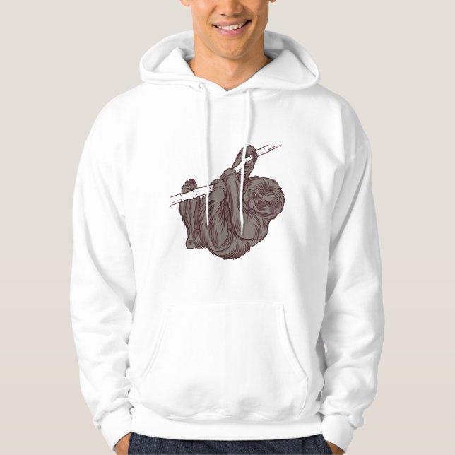 Sudadera Sloth Lazy Animals Nap Gift (Anverso)