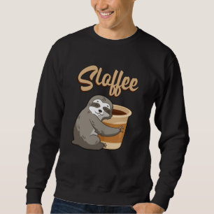 Sudadera Sloth Lazy Sloths Sloffee Derramación Divertida Id