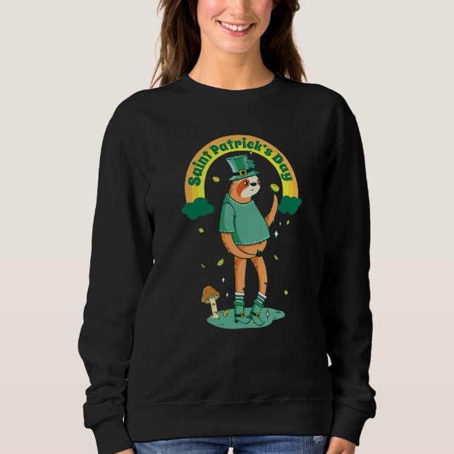 Sudadera Sloth St Puffy's Day Patrick Gnomes and Sh (Anverso)