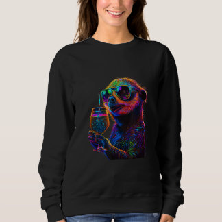 Sudadera Sloth with Cocktail