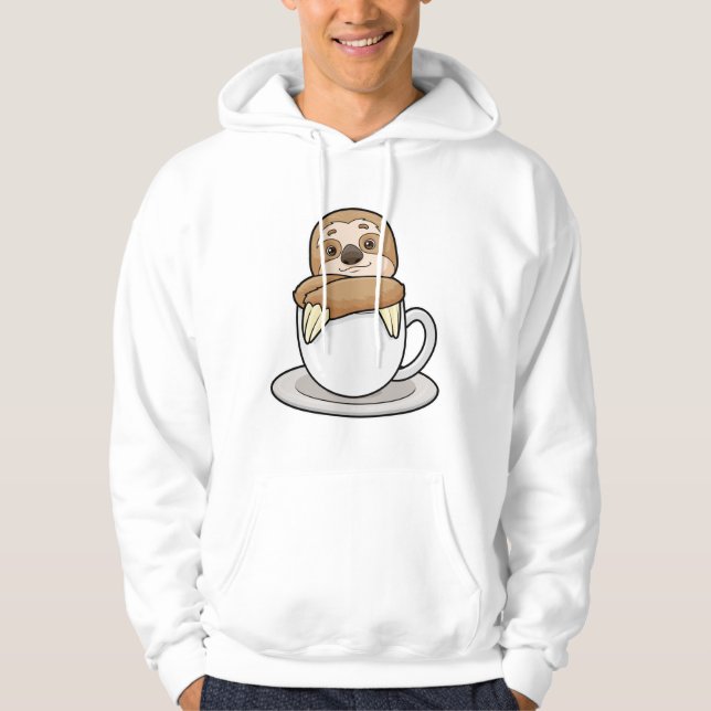 Sudadera Sloth with Cup (Anverso)