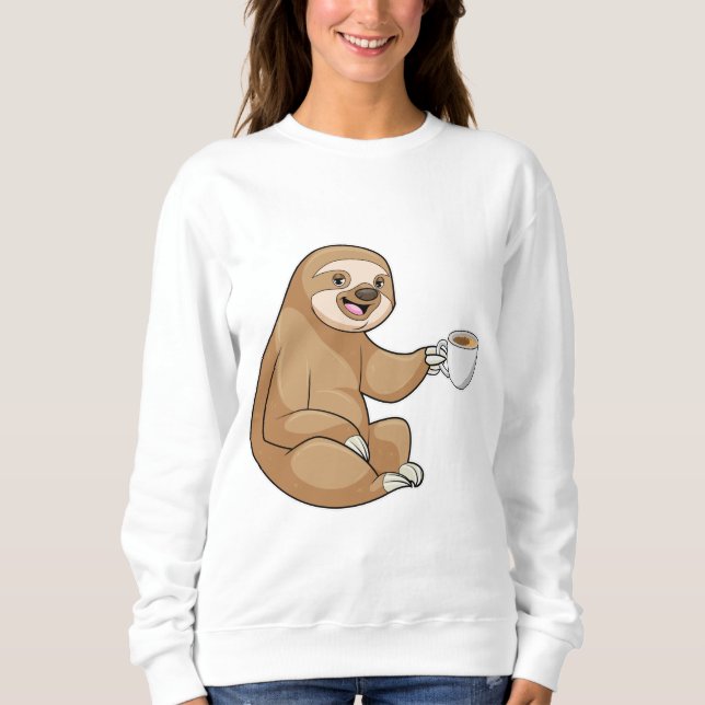 Sudadera Sloth with Cup (Anverso)