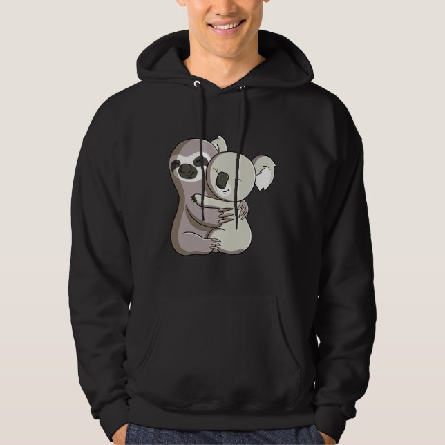 Sudadera Sloth Y Koala Hug (Anverso)