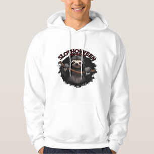Sudadera Slothoween Chill And Thrill - Clásico del Eslógan