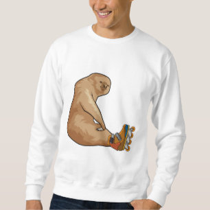 Sudadera Slots como patinador en línea con patines en línea