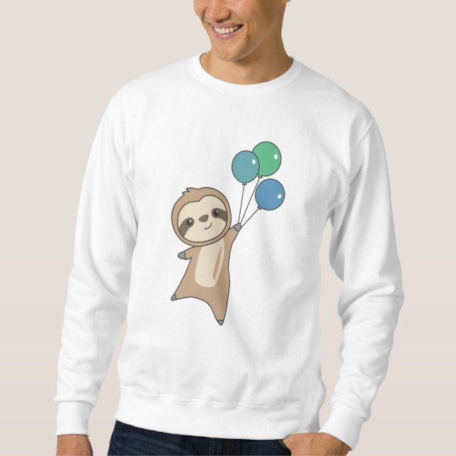 Sudadera Slots vuela con globos (Anverso)