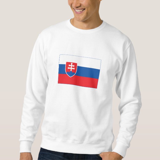 Sudadera Slovakia Flag (Anverso)