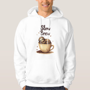 Sudadera Slow Brew Coffee Sloth
