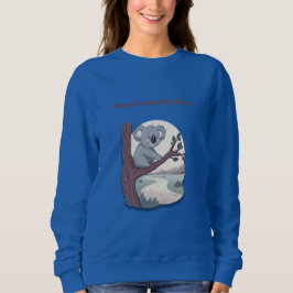 Sudadera **"Slow & Steady Wins – Motivational Cute Koala "*
