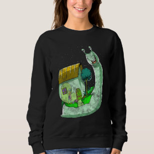 Sudadera Slug Trippy inspirado por caracoles psicodélicos R