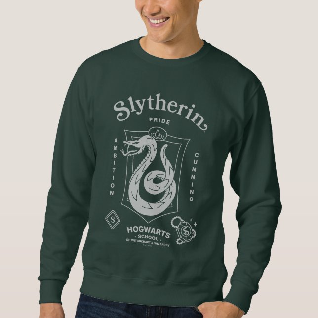 Sudadera SLYTHERIN™ Pride Ambition Cunning Crest (Anverso)