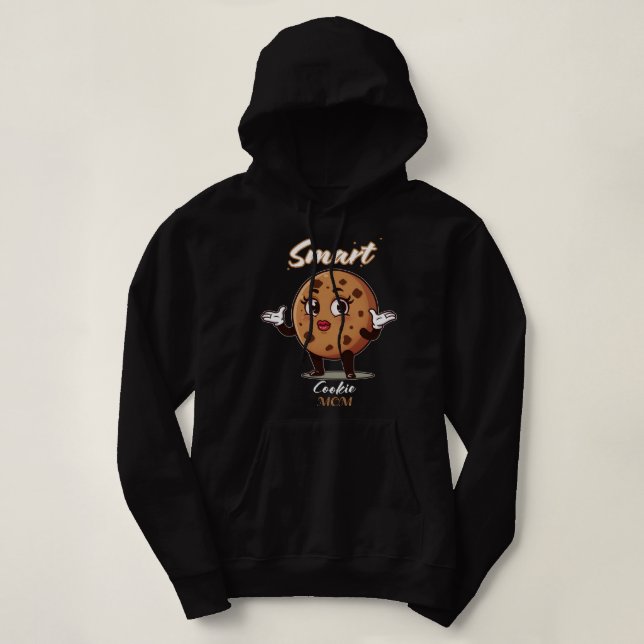 Sudadera Smart Cookie Mom Hoodie (Diseño del anverso)