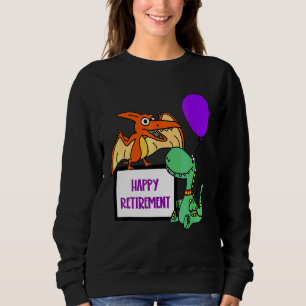Sudadera Smilemoretans Diversión Feliz Jubilación Trex Dino