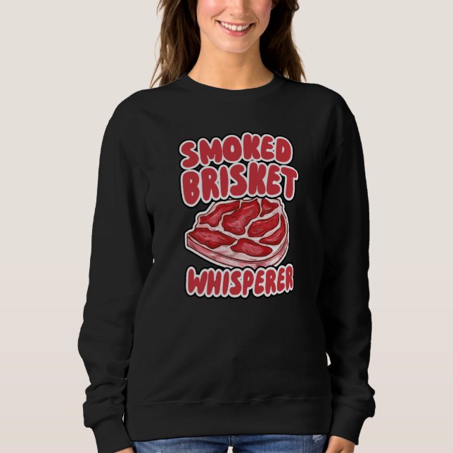 Sudadera Smoked Brisket Whisperer (Anverso)