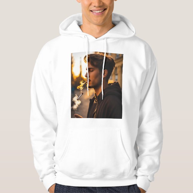 Sudadera Smoker Vibe Pullover Hoodie | Calle gruesa para (Anverso)
