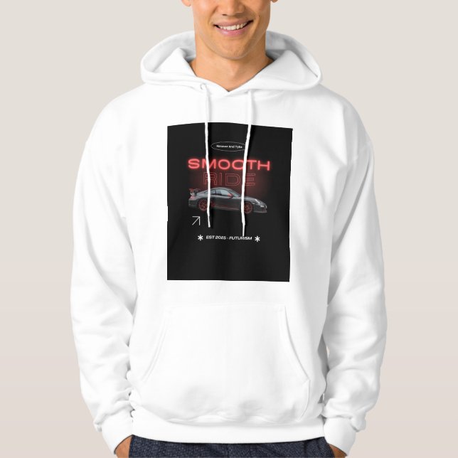 Sudadera Smooth Ride Car Design | Automotive Streetwear Art (Anverso)
