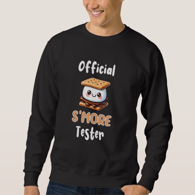 Sudadera S'mores Shirt Funny Smores Tester Camping S'more (Anverso)