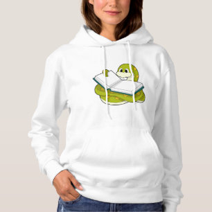 Sudadera Snake al leer con libro