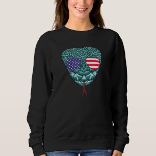 Sudadera Snake De Guay Con Bandera De Ee. Uu. Gafas De Sol