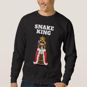 Sudadera Snake King Boys Serpent Serpent Mens Snack