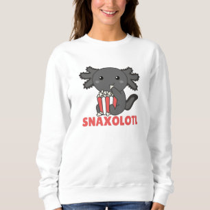 Sudadera Snaxolotl Axolotl Ama A Los Animales Dulces Popcor