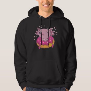 Sudadera Snaxolotl Axolotl Donut Ama A Los Animales Dulces