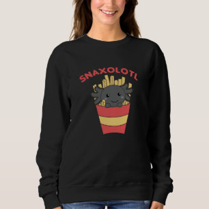 Sudadera Snaxolotl Axolotl Lover Cute Animales Fries