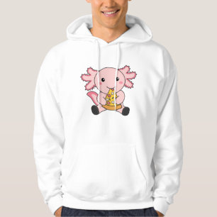 Sudadera Snaxolotl Axolotl Lover Cute Animales Pizza