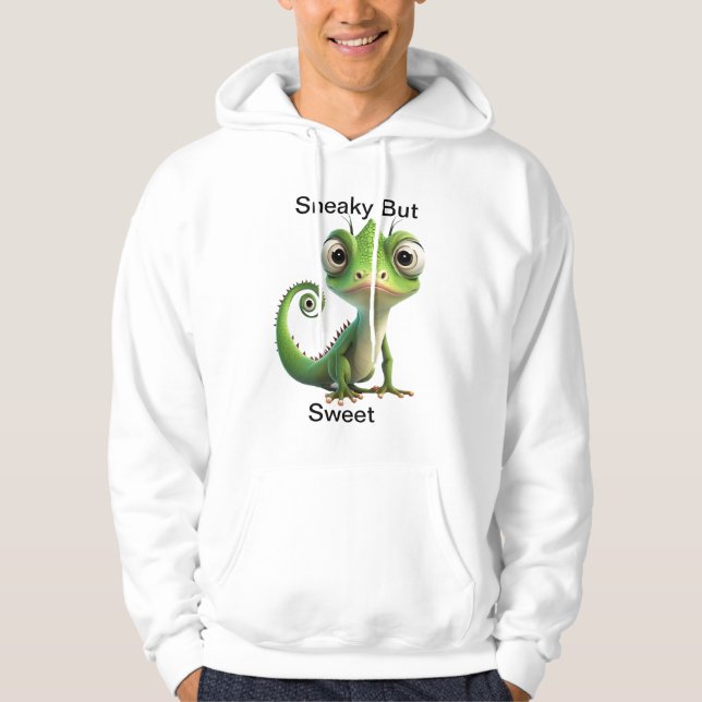 Sudadera Sneaky Gecko - Divertido amante de Pocket Lizard H (Anverso)