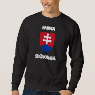 Sudadera Snina, Eslovaquia con escudo de armas