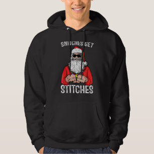 Sudadera Snitches Obtén Stitches Santa