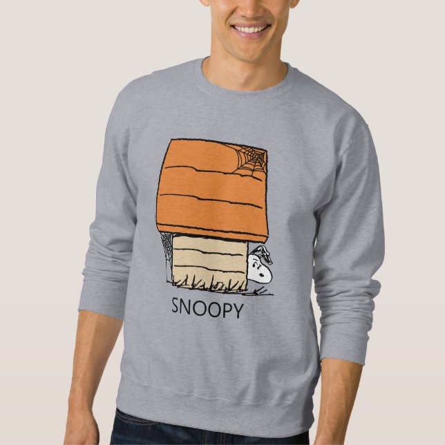 Sudadera Snoopy Halloween Spider Web Doghouse (Anverso)