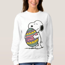 Snoopy Sobre Huevo De Pascua