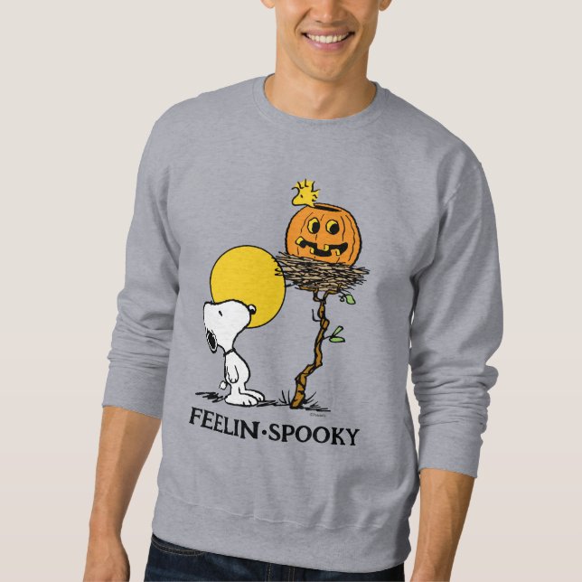 Sudadera Snoopy & Woodstock Nest con Jack O' Lantern (Anverso)
