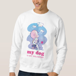 Sudadera Snoopy y Charlie Brown   Mi perro es mi San Valent