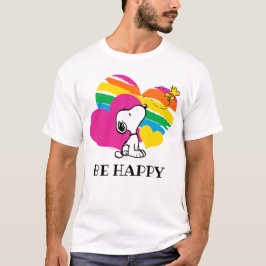 Sudadera Snoopy y Woodstock | Corazones arcoiris