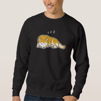 Sudadera Snoozing Shiba Inu Dog Pixelart